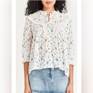 Loveshackfancy lorado top XS